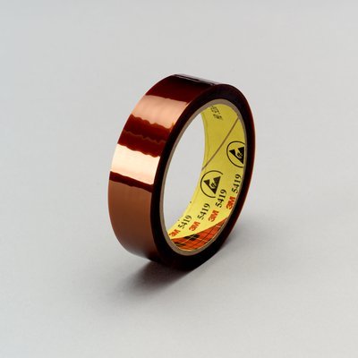 3M Low Static Polyimide Film Electrical Tape 5419, Gold 36 yd.