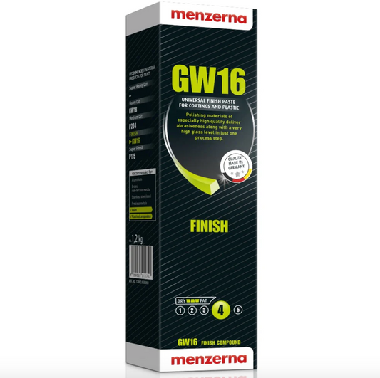 Menzerna Flagship Finish Solid Compound GW16 for Coatings and Plastic