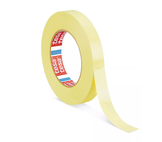 Tesa 4289 Heavy-Duty Tensilised Strapping Tape - 70 yds, Yellow