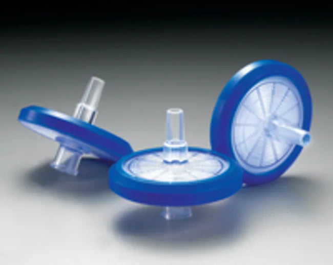 50-pk 33 mm diameter sterile syringe filters with 0.22 μm pore size Mixed Cellulose Esters (MCE) membrane