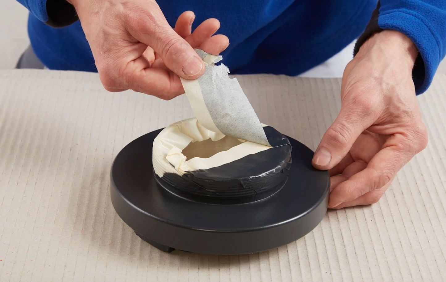 tesa 4317 Fine Crepe Paper Masking Tape for Spray Painting