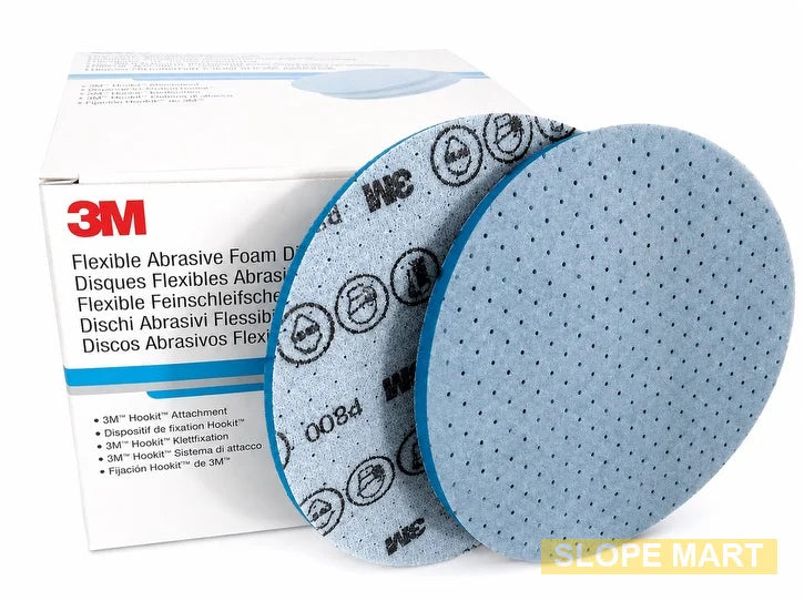 20 Discs/Carton, 6 inches, P800, 3M Hookit Flexible Foam Abrasive Disc 33540
