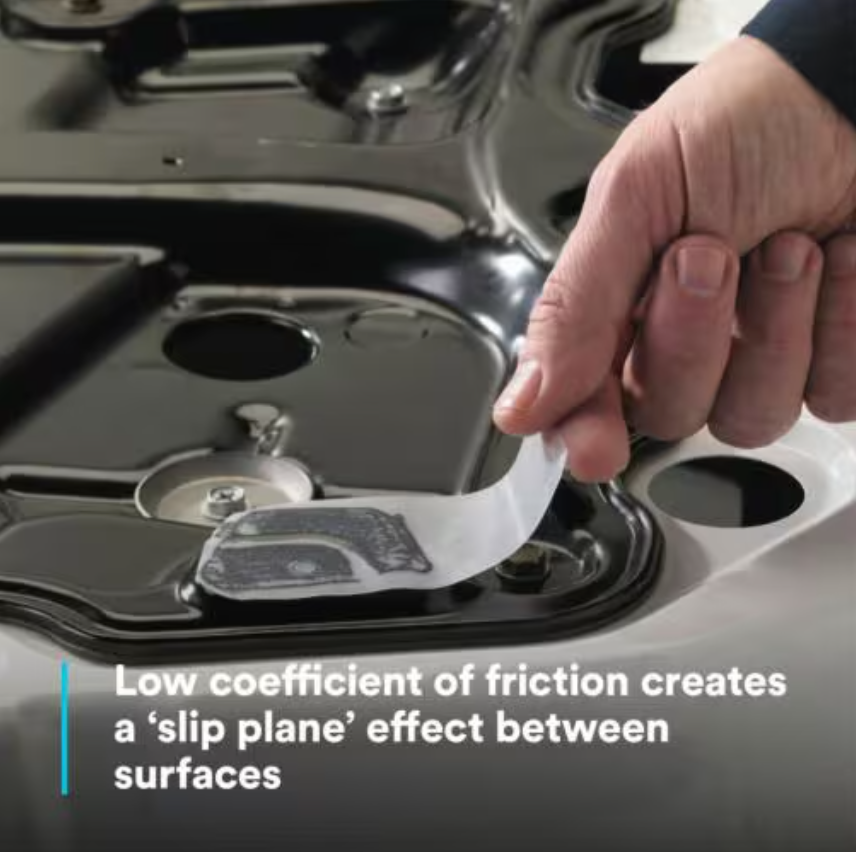 3M UHMW Film Tape 5423, Hhigh-impact, Abrasion, Sliding