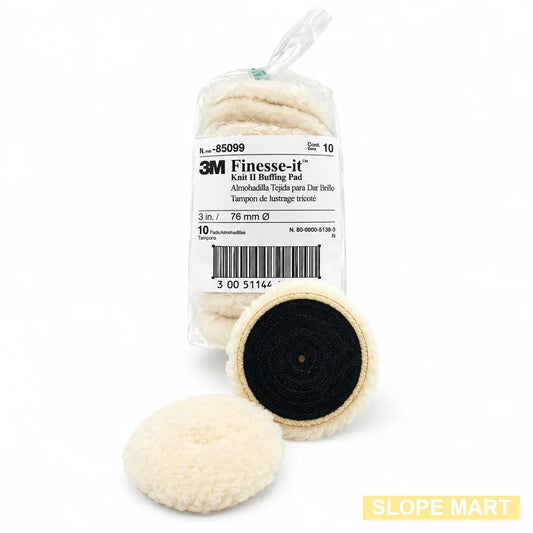 3 in, 3M 85099 Finesse-it Wool Polishing Buffing Pad