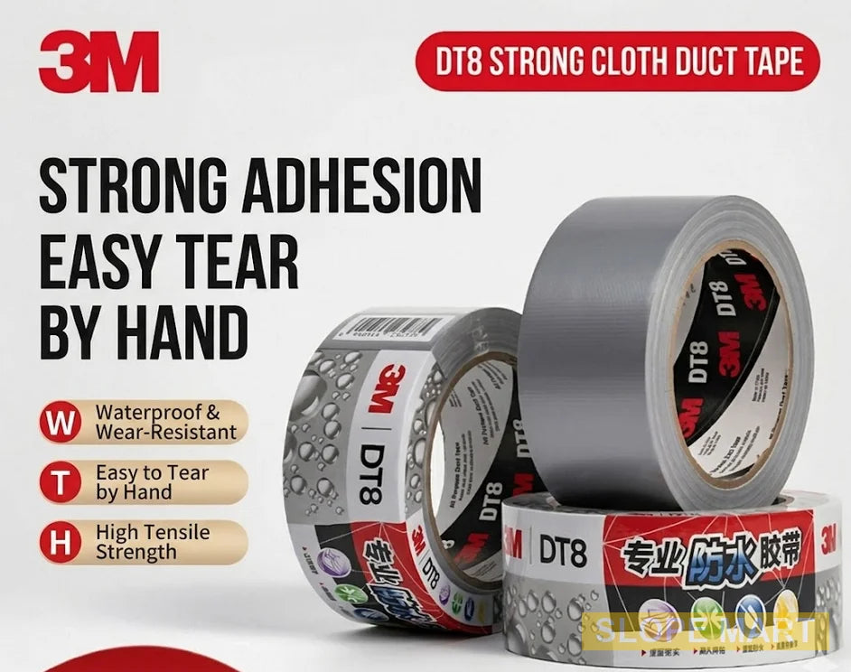 3M All Purpose Duct Tape DT8, 48mm x 25m