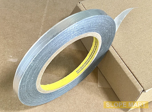 3M High Temperature Aluminum Foil Glass Cloth Tape 363, 36 yd, 7.3 mil