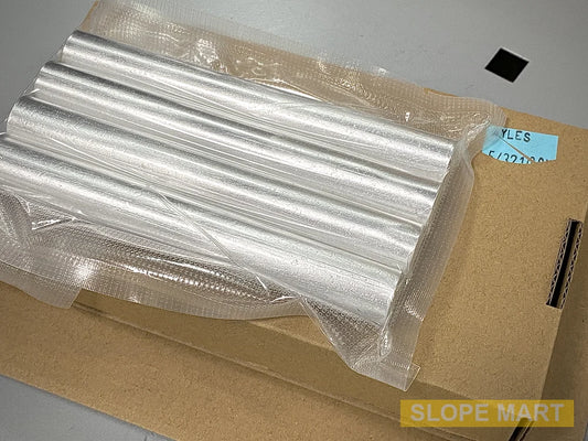 Pack of 4, 5/8 in x 5 in, Pure 99.9% Magnesium Rods, Pre-polished