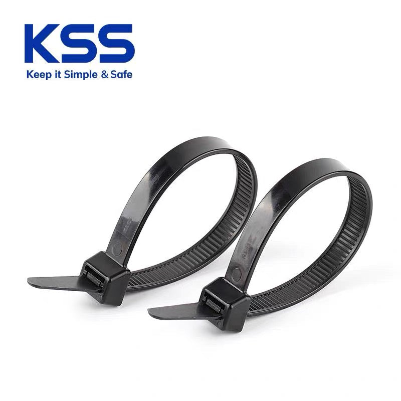 Heavy-Duty Version, KSS Nylon-66 Cable Ties CV-450L / CV-450LB