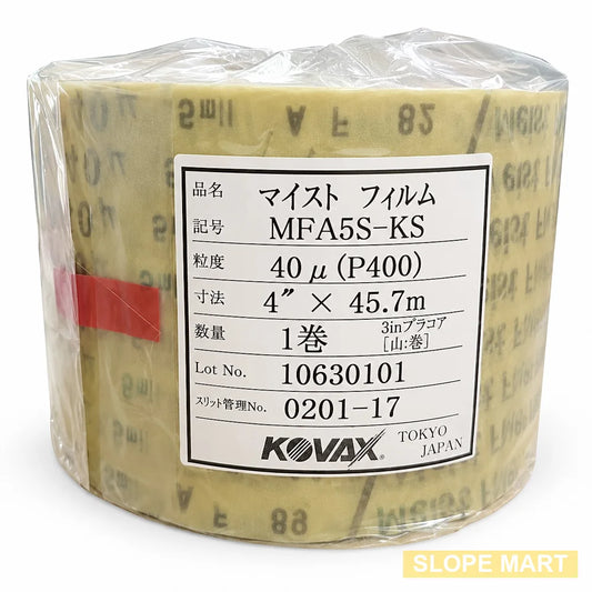 4" x 150', Japan KOVAX Precision Abrasive Meist Polishing Film Roll, Dry-Sanding