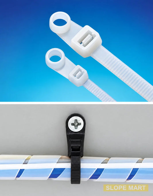 KSS Mountable Mounting Nylon 66 Cable Tie, Taiwan