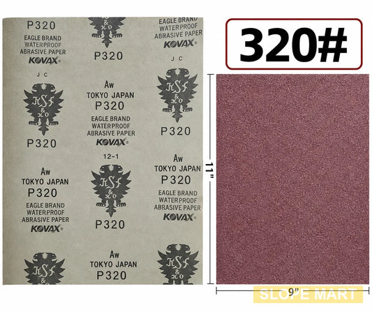 #320, Japan KOVAX Eagle Brand KFAA Professional Waterproof Abrasive Paper