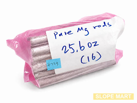 25.6 oz, 99.9% pure Magnesium Mg rod ingots ~ SALE #739