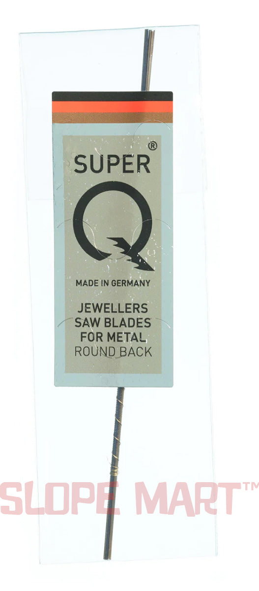 Germany NIQUA SUPER Q jeweler's saw blades for metal, 12 blades pack