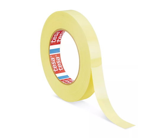 Tesa 4289 Heavy-Duty Strapping Tape - 70 yds, Yellow