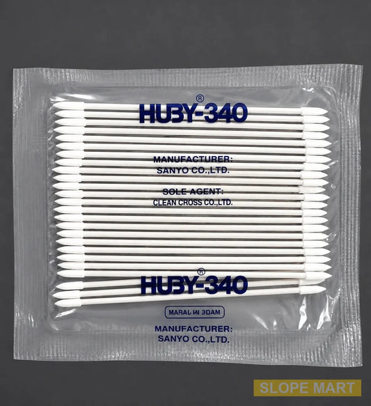 100 packs/box, HUBY-340 BB-013 Cotton Swab, Double-ended
