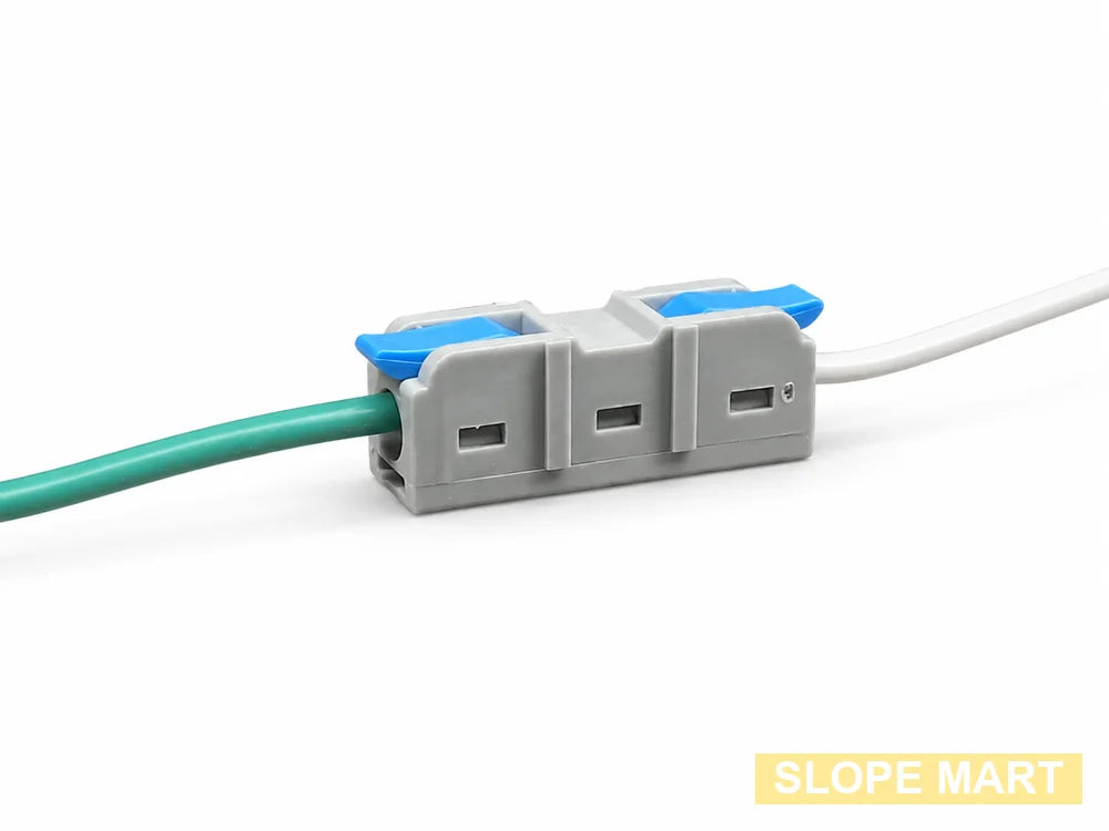 50-pk, 20 – 14 AWG, Inline Splicing Wire Connectors with Levers