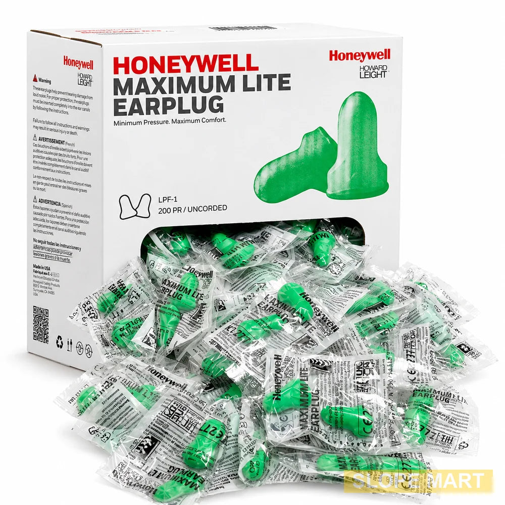 200 pr/bx, Honeywell LPF-1 Howard Leight Foam Earplug, NRR 30