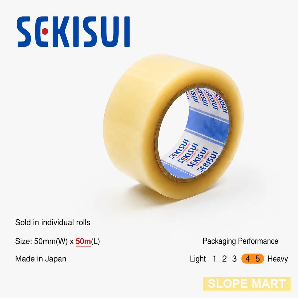 Japan SEKISUI No.830 Heavy-Duty OPP Adhesive Tape, Transparent