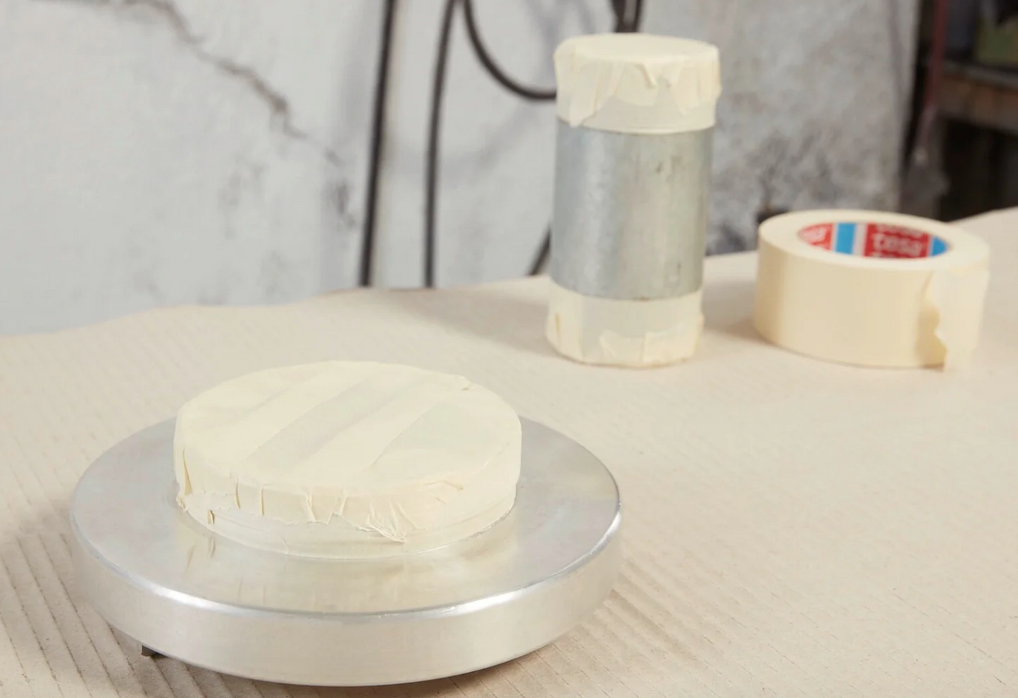 tesa 4317 Fine Crepe Paper Masking Tape for Spray Painting