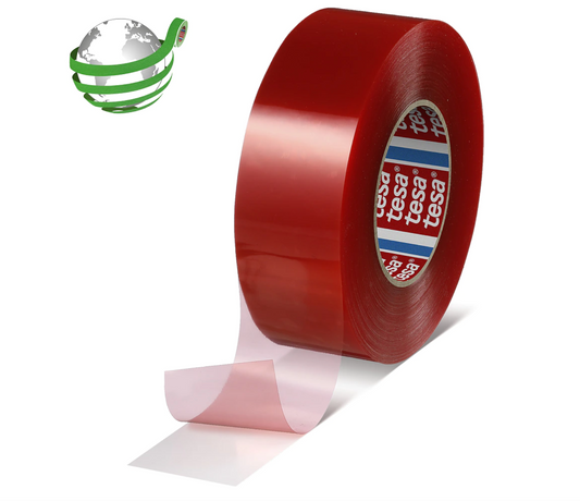 Tesa 4965 Next Gen Double Sided PET Film Tape, 55 yd.